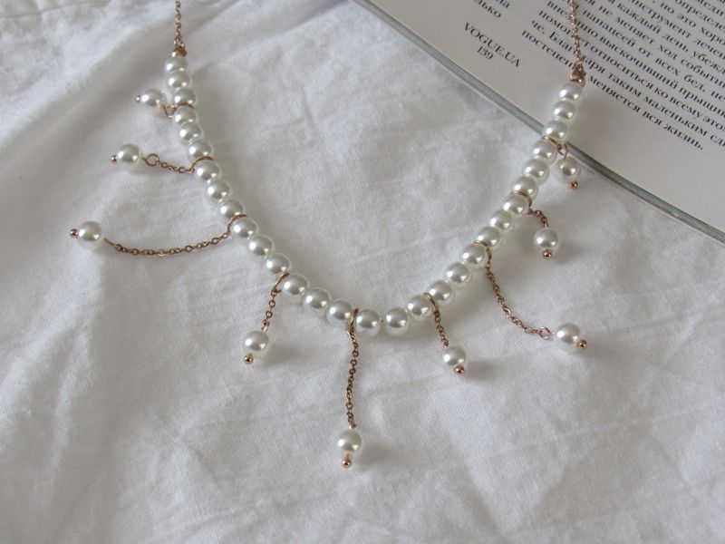 Підвіска PEARLS Rose Gold p019 фото