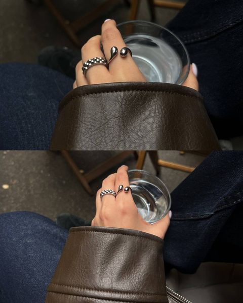 Каблучка PEREPLIT Silver k014 фото