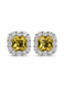 Сережки MAJESTY Yellow s089 фото 1