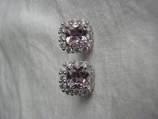 Сережки MAJESTY Pink s090 фото