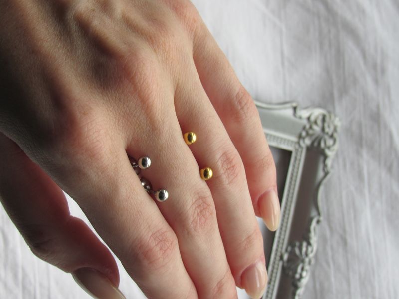 Сережки DOTS Silver s065 фото