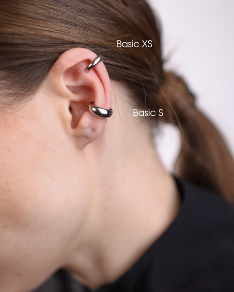 Каф BASIC XS Silver c033 фото