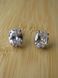 Сережки CLARITY OVAL Silver s105 фото 1