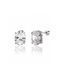 Сережки CLARITY OVAL Silver s105 фото 11