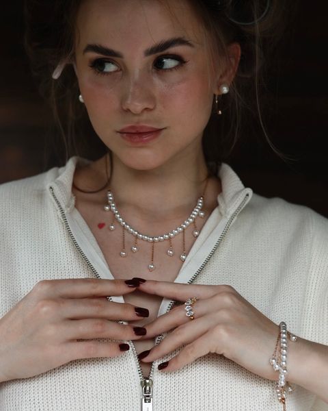 Сережки TEAR Gold s054 фото