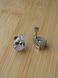 Сережки CLARITY PEAR Silver s106 фото 3