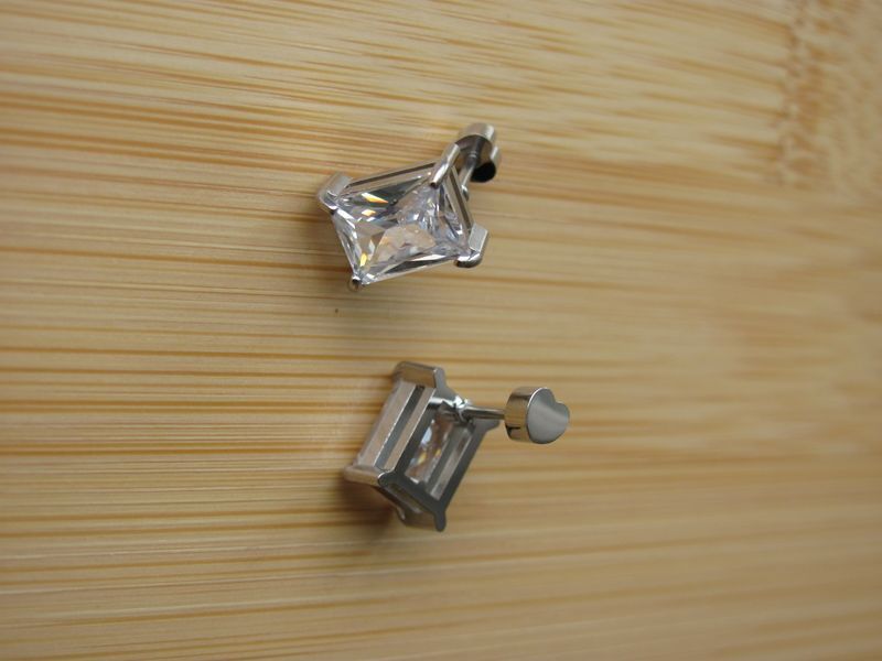 Сережки CLARITY RADIANT Silver s107 фото