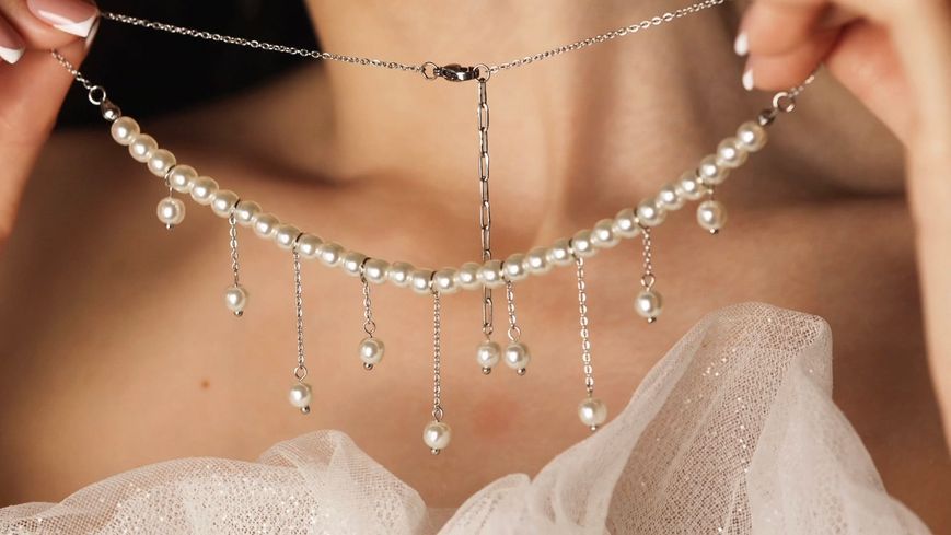 Підвіска PEARLS Silver p018 фото