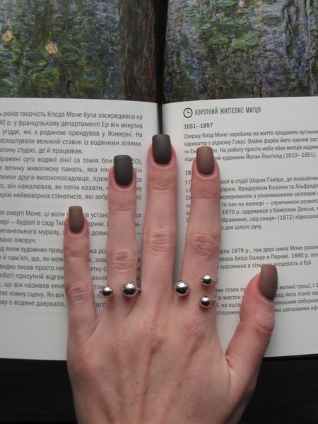 Каблучка DOTS Trio Silver k125 фото