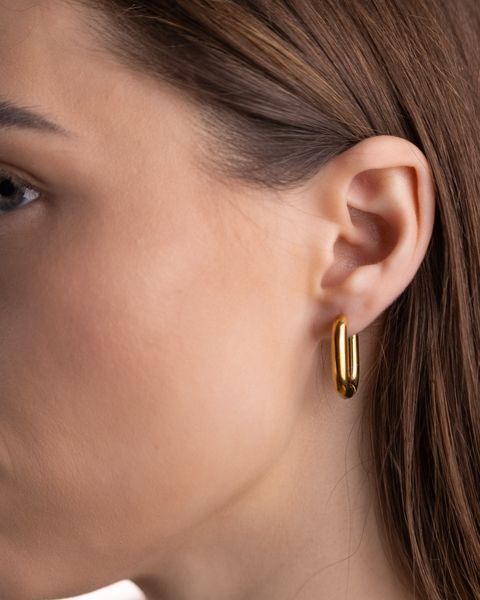 Сережки BASIC Gold s080 фото