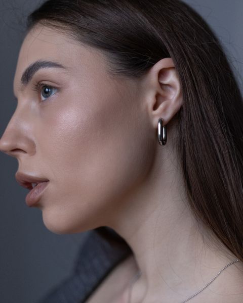 Сережки BASIC Silver s081 фото