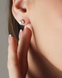 Сережки PEARLS Silver s026 фото 3