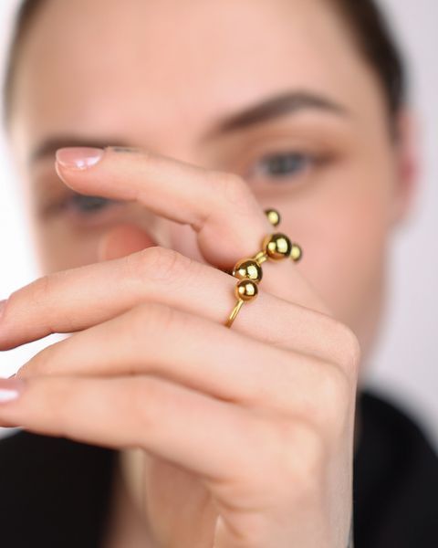 Каблучка DOTS Duo Gold k122 фото