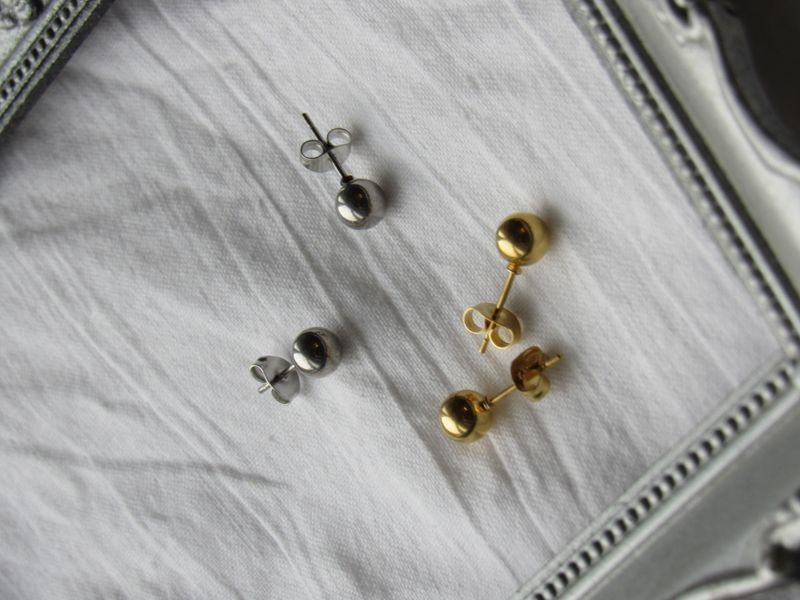 Сережки DOTS Gold s067 фото