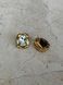 Сережки PUFFY Gold s125 фото 3