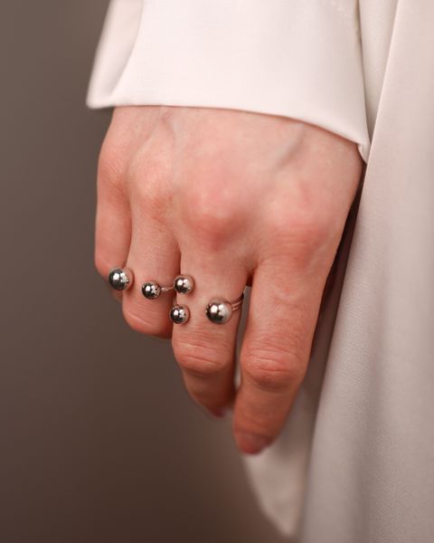 Каблучка DOTS Duo Silver k123 фото
