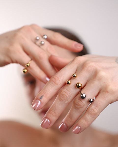 Каблучка DOTS Duo Silver k123 фото