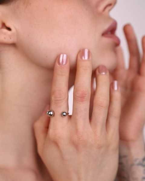 Каблучка DOTS Duo Silver k123 фото
