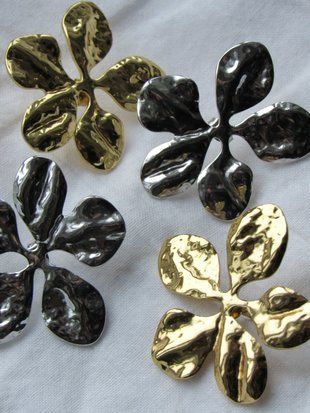 Сережки FLORA Silver s047 фото